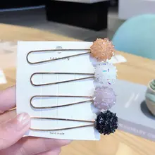1 шт. милые шикарные хрустальные шпильки для волос для женщин брошь из горного хрусталя для девочек заколка для волос Инструменты для укладки волос