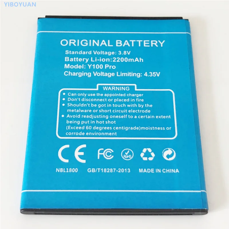 3 8 В 2200 мАч для DOOGEE Valencia2 Y100 Pro MT6735 5 0 &quotаккумулятор Batterie Bateria batterij Batteri | Мобильные