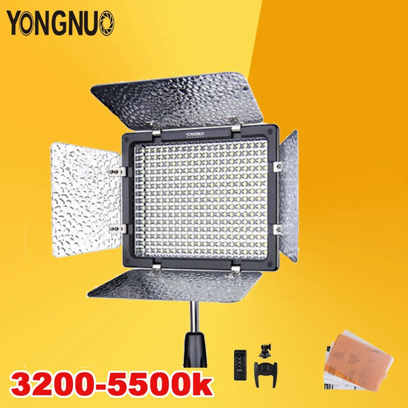 YONGNUO YN300 III 300 LED Camera Video Light Lamp with Adjustable Color Temperature 3200K-5500K for Canon Nikon Pentax Olympas YONGNUO YN300 III 300 LED Camera Video Light Lamp with Adjustable Color Temperature 3200K-5500K for Canon Nikon Pentax Olympas