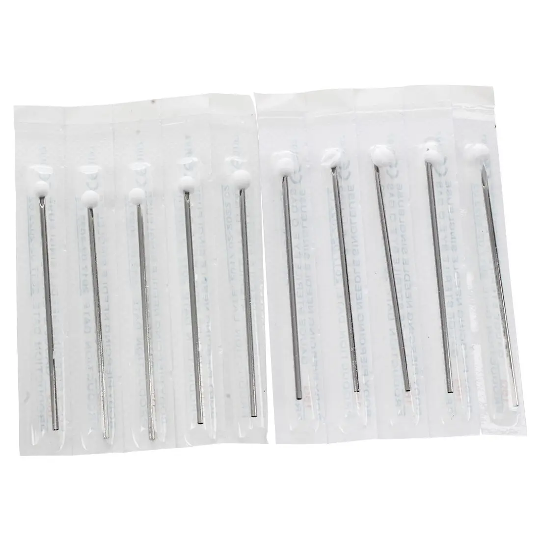 Professional 10 X Body 16 Gauge Sterilized Body Piercing Needles