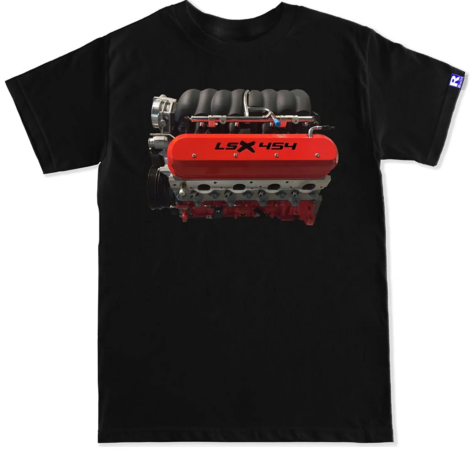 

2019 Hot sale Fashion Men's Lsx 454 Engine T Shirt Tee shirt