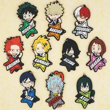 Anime Boku no hero academia My Hero Academia Izuku Midoriya Katsuki Bakugo Todoroki rubber phone strap Keychain pendant toy my hero academia anime izuku midoriya katsuki bakugo ochako uraraka boku no hero academia japanese rubber keychain