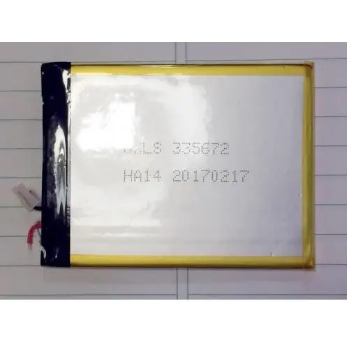ZHIZU оригинальный GXLS 335672 336072 3 8 V литий ионный полимерный аккумулятор линии задняя