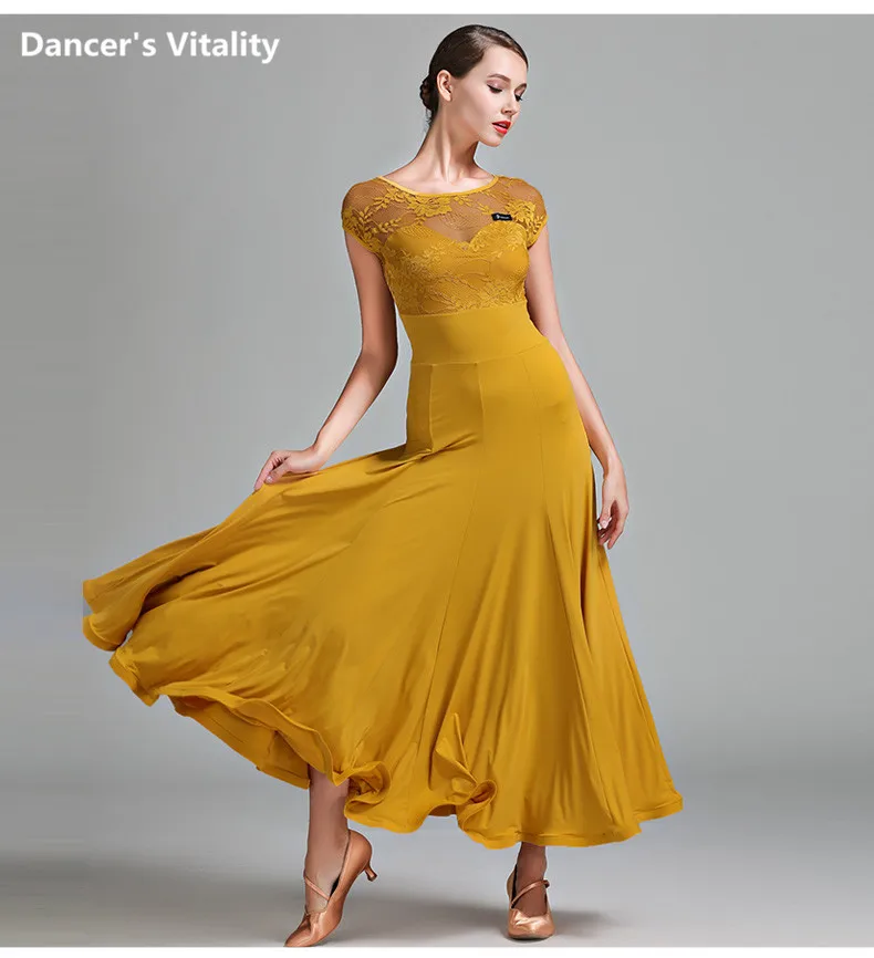 Новое платье для латинских танцев платье для бальных танцев новейший дизайн женское современное платье для танго вальса/стандартный костюм для Бальных соревнований