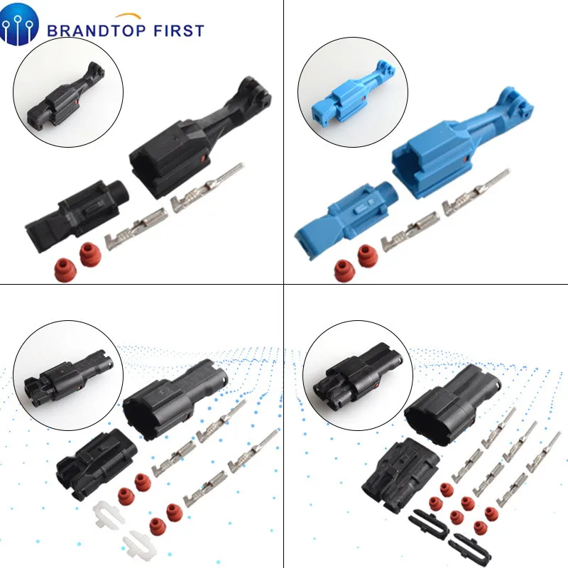 

1/2/3 Pin Way Waterproof Wire waterproof Connector Plug Car Auto Sealed Electrical Set Car Truck connectors