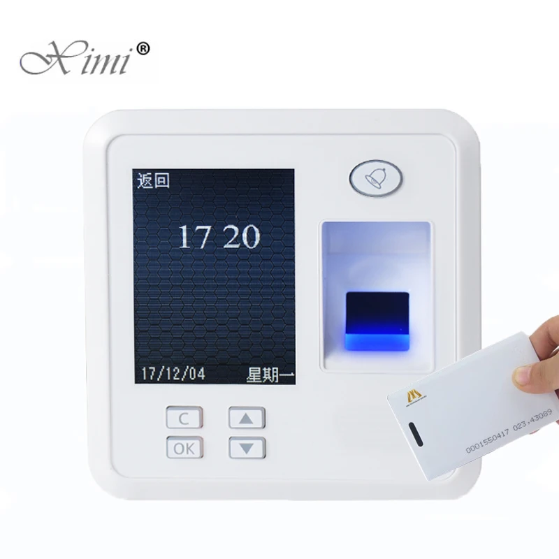 

Cheap Biometric Fingerprint Access Control System TCP/IP Fingerprint And RFID Card Time Attendance And Access Control Reader