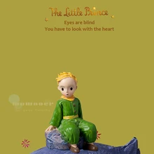 Рождественский Подарок Маленький принц фигурная смола статуя миниатюры диорамы бонсай Террариум с мхом Декор Le Petit Prince