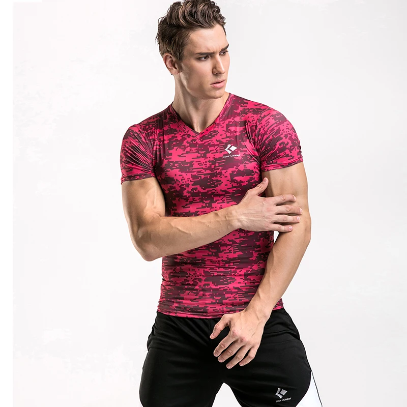 

Sports Suit Gym Shorts RUNNING SET Fitness Pants Clothes MEN Jersey Shirt Quick-dry Jacket Breathable Tracksuit Tights Clothing