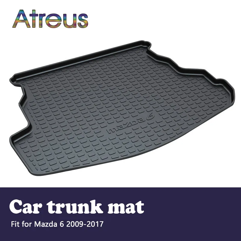 

Atreus For 2009-2017 Mazda 6 Accessories Car Rear Boot Liner Trunk Cargo Mat Tray Floor Carpet Pad Protector