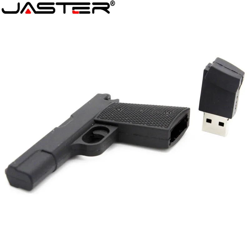 JASTER Cool ak47gun модель usb флеш-накопитель usb 2,0 пистолет Флешка 8 ГБ 16 ГБ 32 ГБ 64 Гб карта памяти флешки подарки