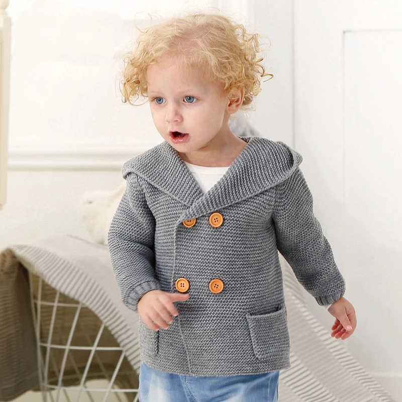 Wool Baby Boy Clothes Spring Baby Sweater Fashion Kids Clothes Infant