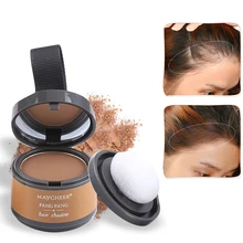 Волшебная пушистая тонкая пудра для волос Pang Hair Line Shadow макияж консилер для волос покрытие для корней волос унисекс мгновенное покрытие серого цвета