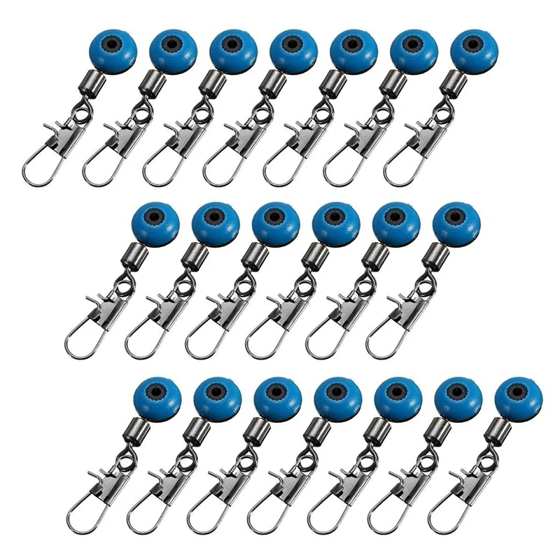 

20Pcs/Lot Fishing Line Sinker Slides Slip Clips Fishing Swivels Shank Clip Solid Rings Connector Accessories Fishing Hooks