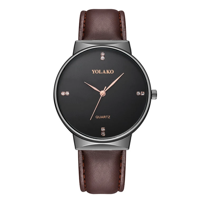 2019 Mens Watches Top Brand Luxury Waterproof Quartz Watch Male Business Geniune Leather Sport Wristwatch Relogio Masculino Hot