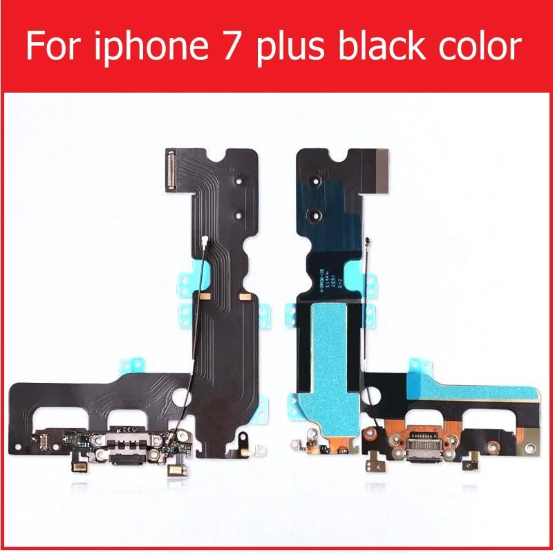 5pcs Charging Flex For IP7 USB Charger Port Dock Connector With Mic Flex Cable for iP Headphone Jack Flex Original Quality