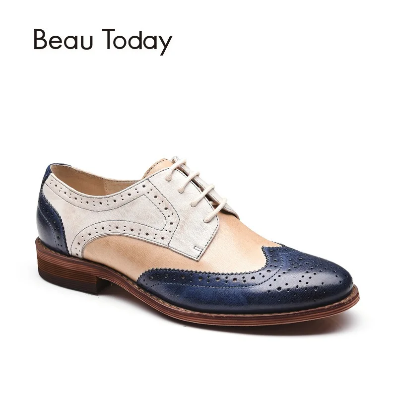round toe brogue