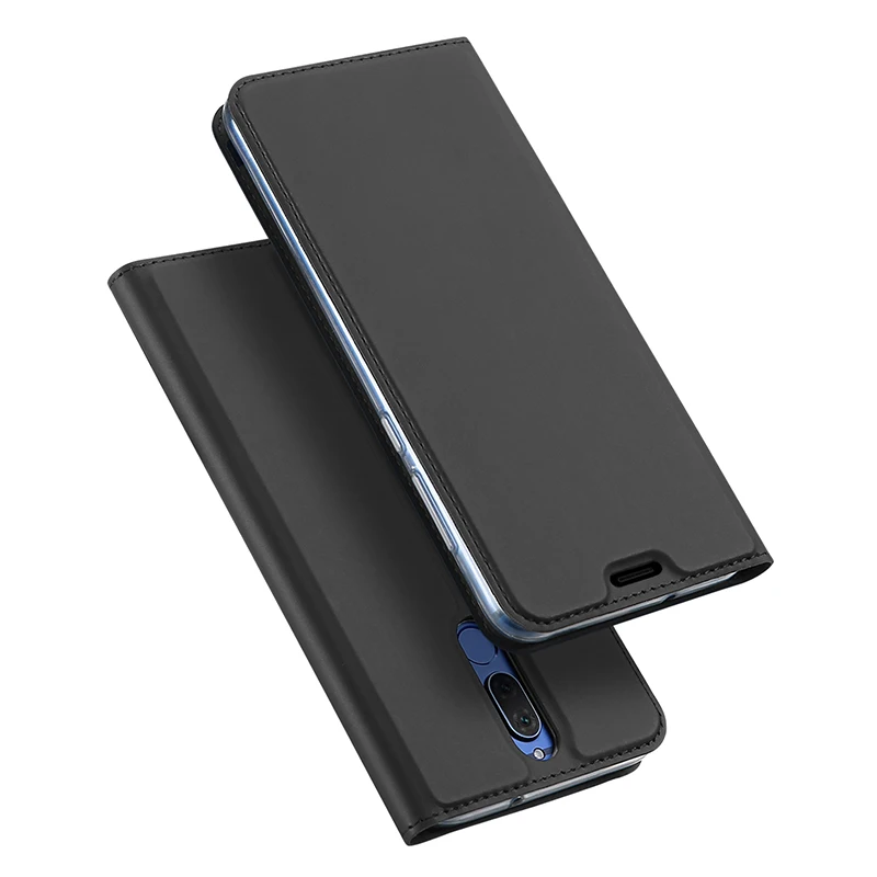 preço Caso de Couro Da Aleta de luxo Para Huawei Companheiro 10 Lite 2017 Slot Para Cartão Carteira Capa Do Livro Para Huawei Companheiro 10 Lite casos de telefone 5.9 \