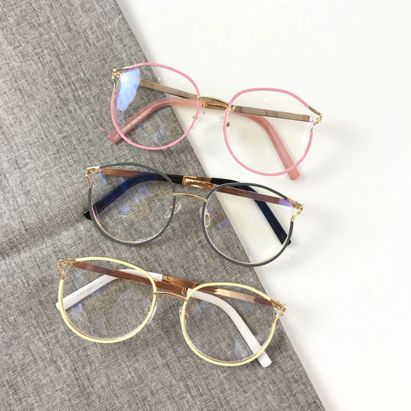 Прекрасные женские круглые стильные очки, модные очки, оправа для женщин и мужчин, прозрачные линзы, очки высокого качества oculos de sol