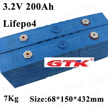 

4pcs 3.2V 200Ah LiFepo4 lithium battery for 12V 24V 36V 48V battery pack DIY solar energy system golf carts EV RV UPS home