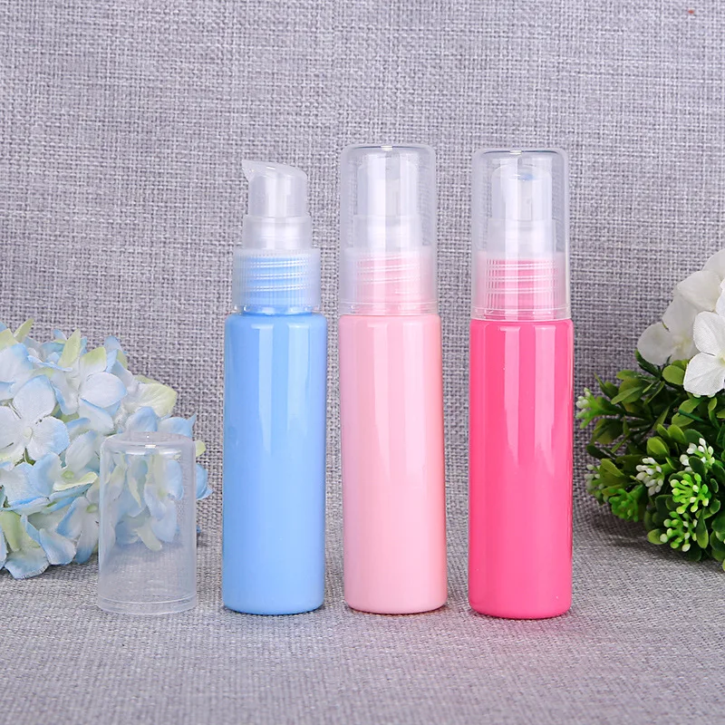 Silicone Refillable Portable Mini Empty Cosmetic Container Perfume Traveler Packing Bottle Press Bottle for Lotion Shampoo Bath