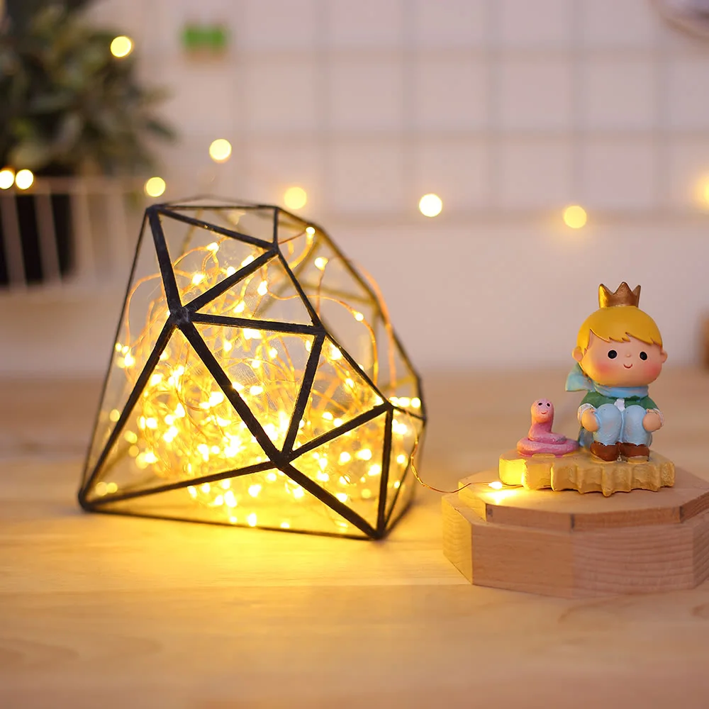 

Romantic Present Starlight Creative Fire Tree Simple Night Lamp Starlight Filled the Sky Bedroom Living Room LED Table Lights