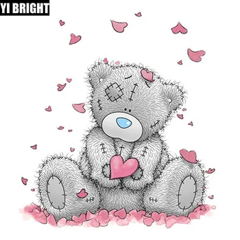 

Full Square/round Diamond Embroidery Handmade"Ragdoll Bear" Knitting Set diamond painting House Living Room Decoration XPZ