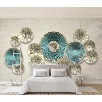 

Modern 3 D Wall Papers Abstract Photo Wallpaper Mural Living Room Bedroom Papel De Parede 3D Self Adhesive Vinyl/Silk Wallpapers