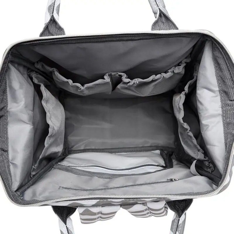 Модные обновления пеленки мешок Мумия материнства Сумка Рюкзак Большой Путешествия Ёмкость для кормящих детские сумки