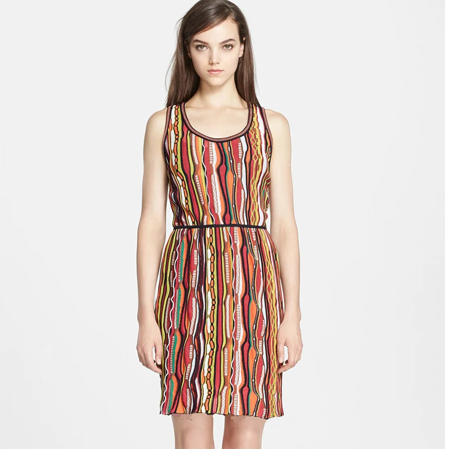 Новинка 2017 Вязаные изделия в радужную полоску с пилой тончайший хлопок + яркое