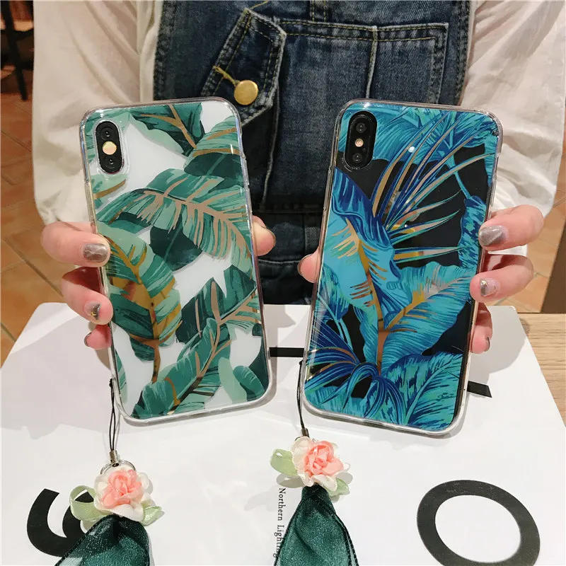 Floral Plating iPhone 8 case flower (10)