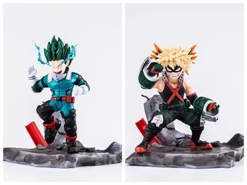 

Action Figure My Hero Academia Midoriya Izuku Bakugou Katsuki Battle Ver. PVC Collectible Model Toy 17CM