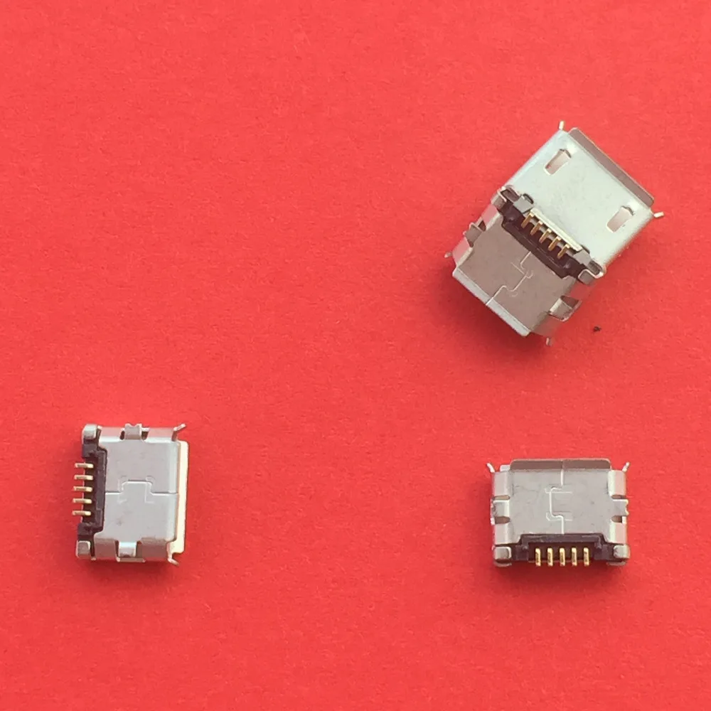 10 шт./упак. G18Y Micro USB Type B гнездовой 5Pin разъем SMT порт печатная плата зарядка