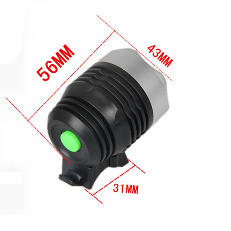 Bisiklet aksesuar luz bicicleta linterna 3000 Lumen XML Q5 interfaz LED luz de bicicleta faro 3 Modo 7621 P32