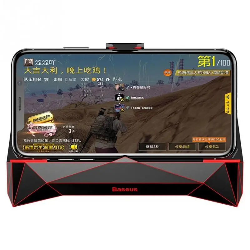 

Smartphone Gamepad Multi-functional Phone Radiator Cellphone Cooler Stand Holder Portable Cooling Fan Gamepad for Smartphones
