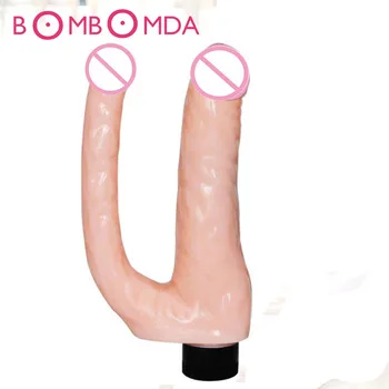 Double Dildos for Woman Sex Products Lesbian Dual Penis Erotic Toys Adults Sex Toys Double Penis Big Dildo Vibrator Sex Shop O3