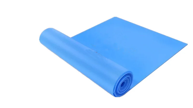 150 см эластичные Йога Эспандеры Фитнес унисекс Пилатес силовых упражнений тренировки резиновая Фитнес ремешок - Цвет: Синий