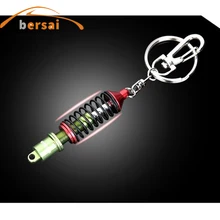 Bersai 1piece Car shock absorber shape Key ring For honda civic mazda 3 peugeot 206 Car styling accessories