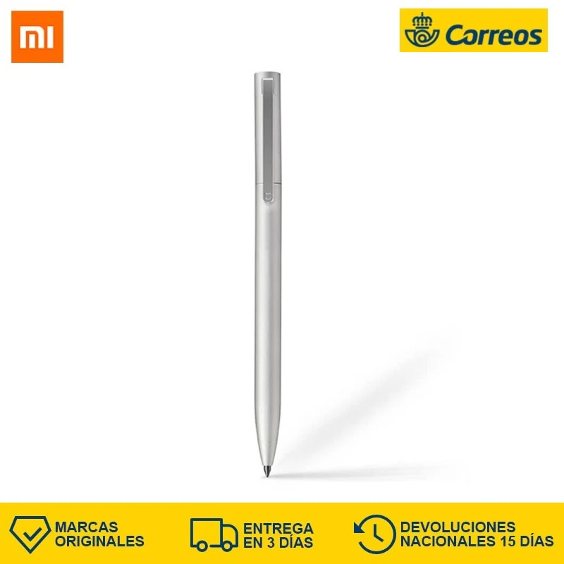 

Original Xiaomi MI Aluminum Rollerball Accs Pen Metal Lnk signature pen Rollerball Accs Silver Gold Ballpoin Pen