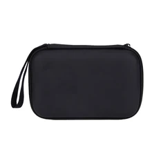 Black EVA PU Carrying Case Bag for 2 5 inch External Hard Drive Portable Earphones USB