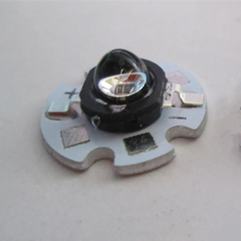 5 шт. 3W IR 850nm светодиодный инфракрасный диодный шарик лампа 3W АТТ высокой мощности 850nm ИК светодиодный Диод для невидимого наблюдения CCTV камеры безопасности - Цвет: 3W 850nm 16mm Heatsi