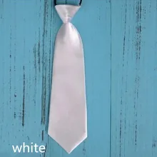 Сплошной цвет детская галстук дети для мальчиков и девочек черный красный многоцветный Галстук