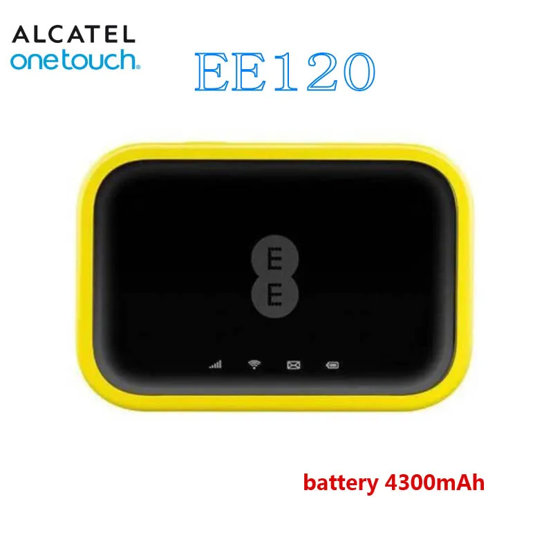  Unlocked Alcatel EE120 Cat12 600Mbps Portable 4300mAh Battery 4G LTE Mobile PK huawei E5770