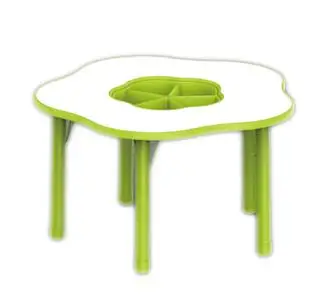 Quincunx table games kindergarten children learn. Manual table. Can lift tables and chairs