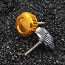 1 шт. сплав рокер винт для спиннинга Катушки Золотой/Серебряный цвет рыболовные снасти аксессуары