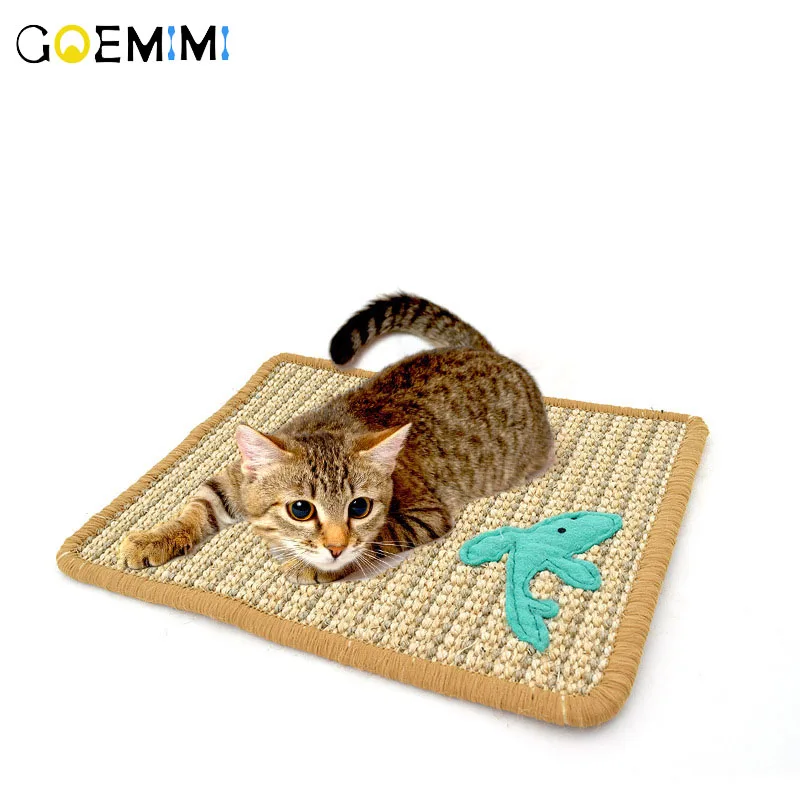 

Cat Scratching Post Natural Sisal Mat Toy Protecting Furniture Foot For Cats Catnip Tower Climbing Tree Cat Scratch Pad Board