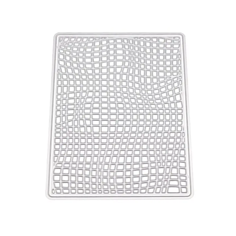

Grid Metal Cutting Dies Stencil DIY Scrapbooking Album Stamp Paper Card Embossing Craft Decor