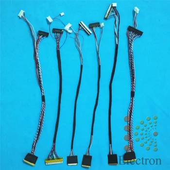 

Common Universal LED Panel Cable for LED Backlight Monitor Pad Screen 7''-17.3'' 6pcs/set