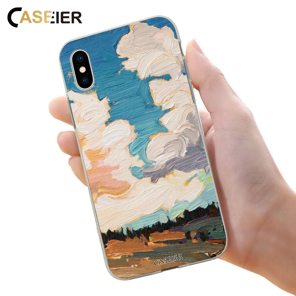 CASEIER 3D чехол для телефона Samsung Galaxy S6 S7 Edge S8 S9 Plus Note 8 Мягкий силиконовый из ТПУ с