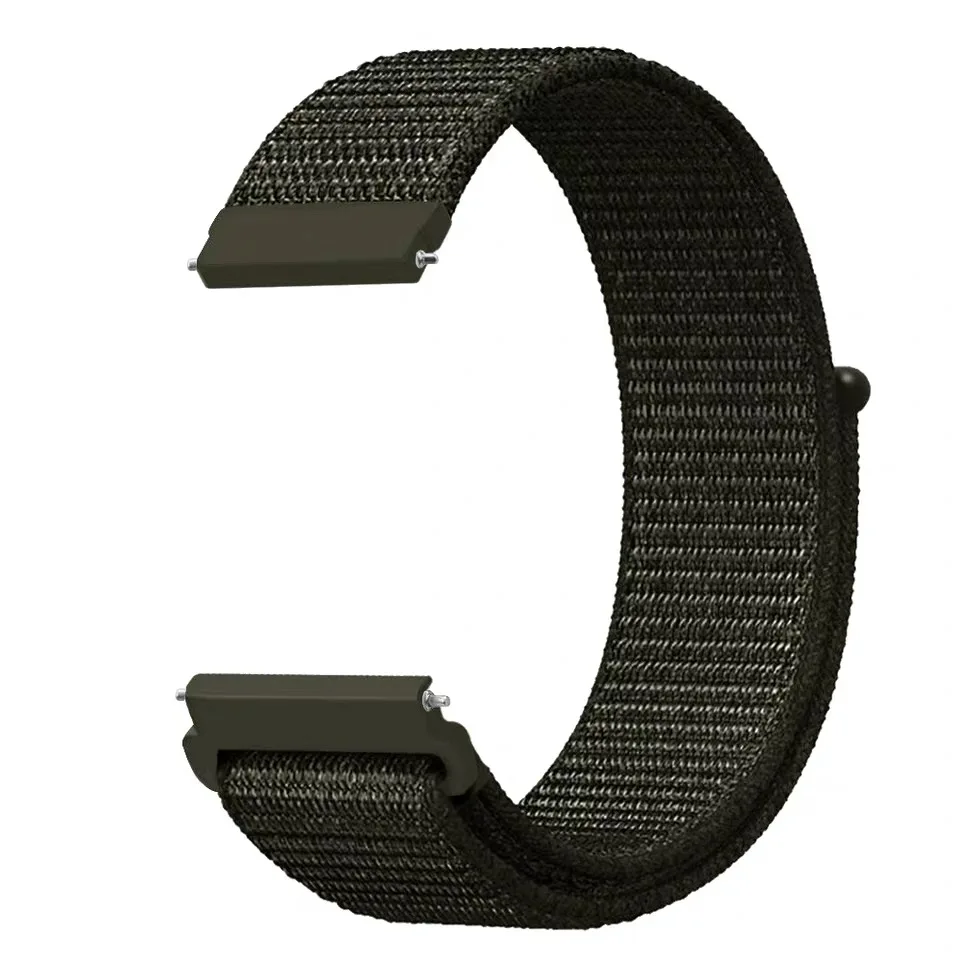 

Replacement Woven Nylon Strap For Fitbit Versa Breathable Adjustable Closure Loop Watch Band For Samsung smart watch
