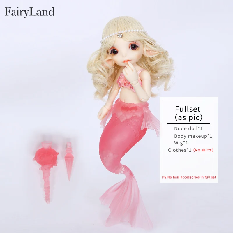 Бесплатная доставка Mari Doll Realfee BJD 1/7 фантастический шарик Русалочки шарнирные
